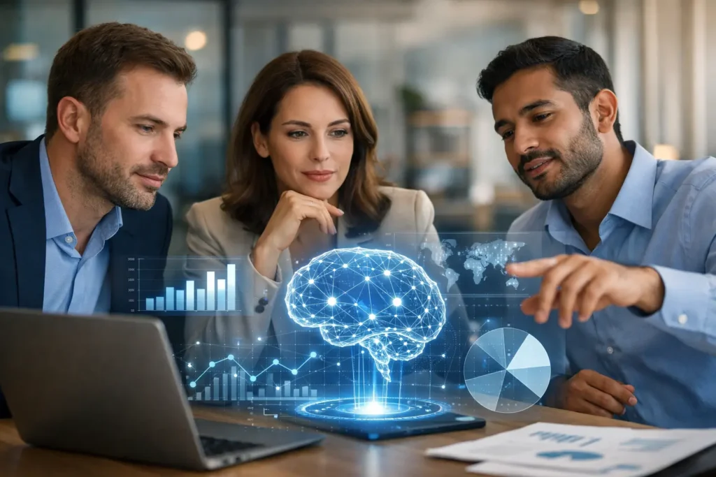 Como a IA melhora decisões empresariais na prática