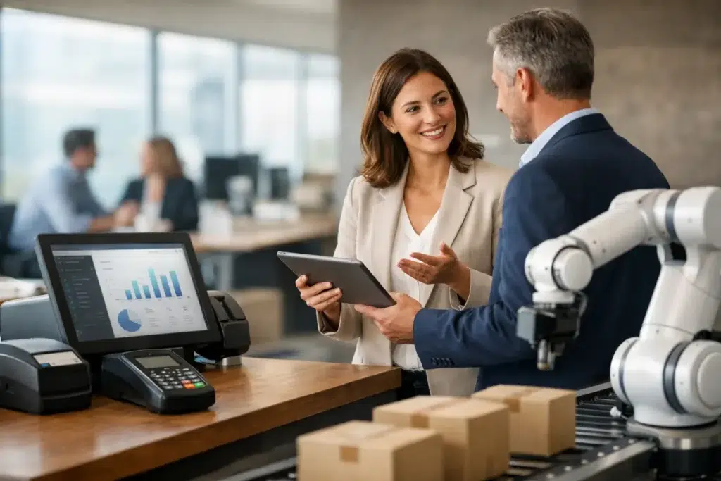 Automação comercial para empresas que crescem