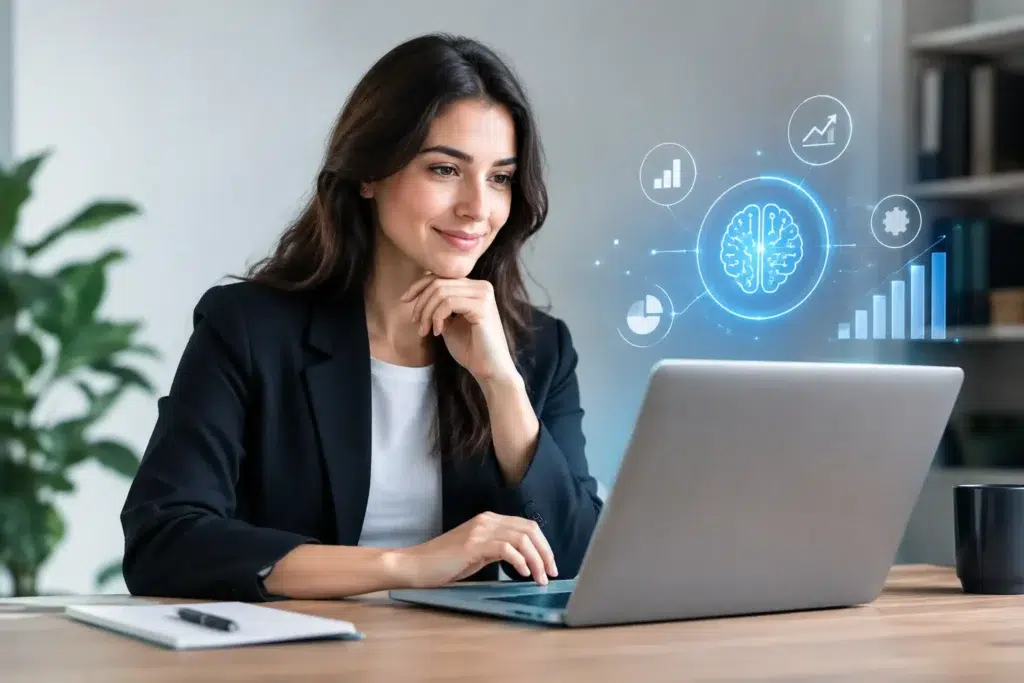 Inteligência artificial para crescer com controle