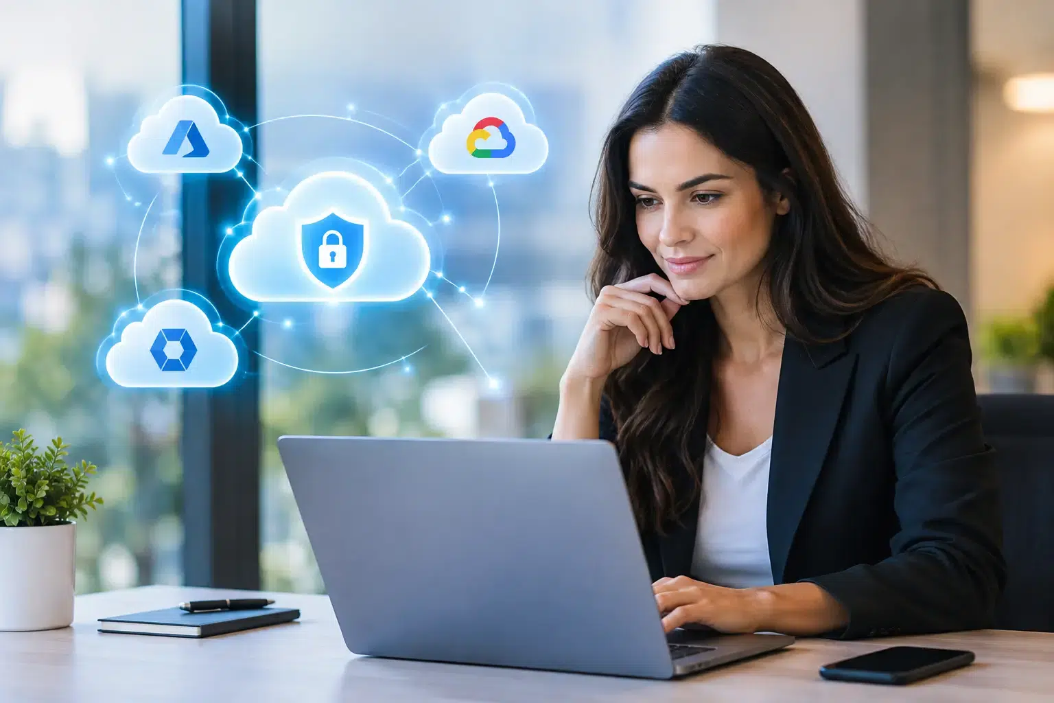 Guia de arquitetura multicloud segura para empresas